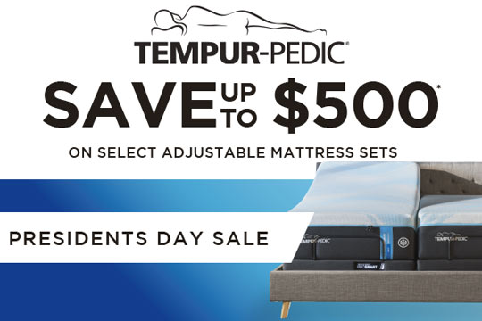 Tempur-Pedic - Save up to $500